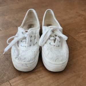 Platform Lace Detailed Keds